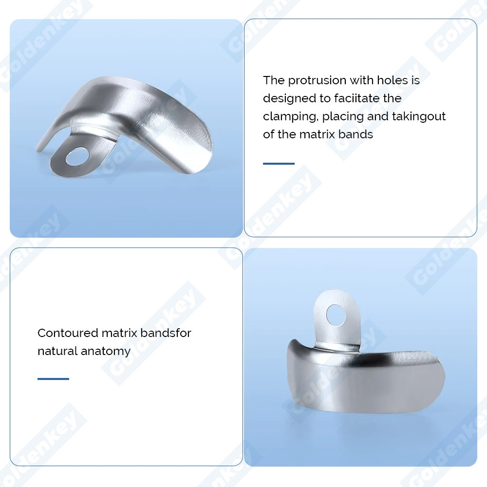 Dental Matrix Bands Ring Sectional Matrice Clamp Fit Garrison Palodent V3 System