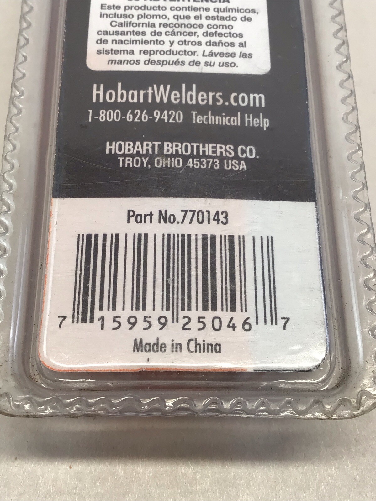 Hobart #1 Acetylene Cutting Tip Acetylene Medium Duty Brand New