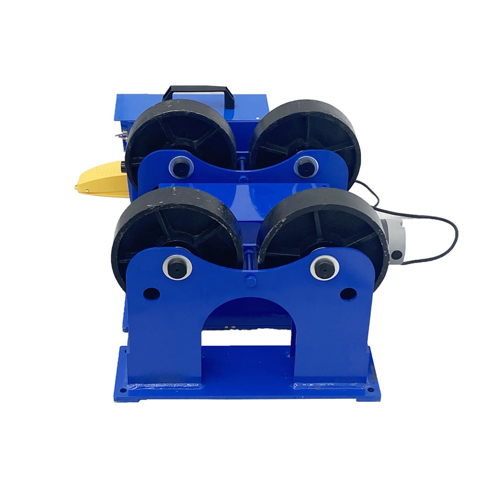 1T Iron Wheel Welding Tank Turning Rolls 110V Welding Support Positioner Roller