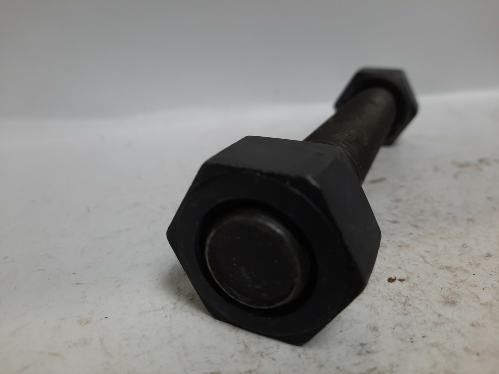 UNBRANDED M22-8 X 145MM ALL THRD STEEL ROD W/ HEX NUTS, LOT OF 4