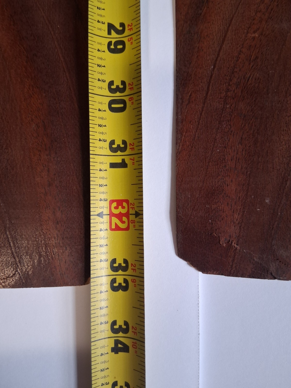 MAHOGANY CROTCH WOOD VENEER 2 PCS- 19″ X 32″ PAPER BACKER