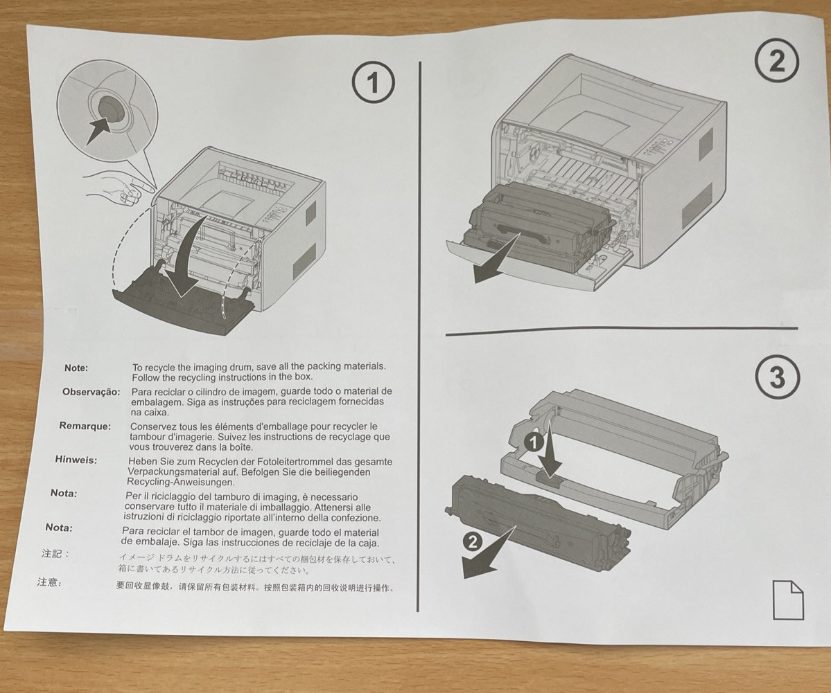 Dell 1720 Compatible Black TJ987 Imaging Drum