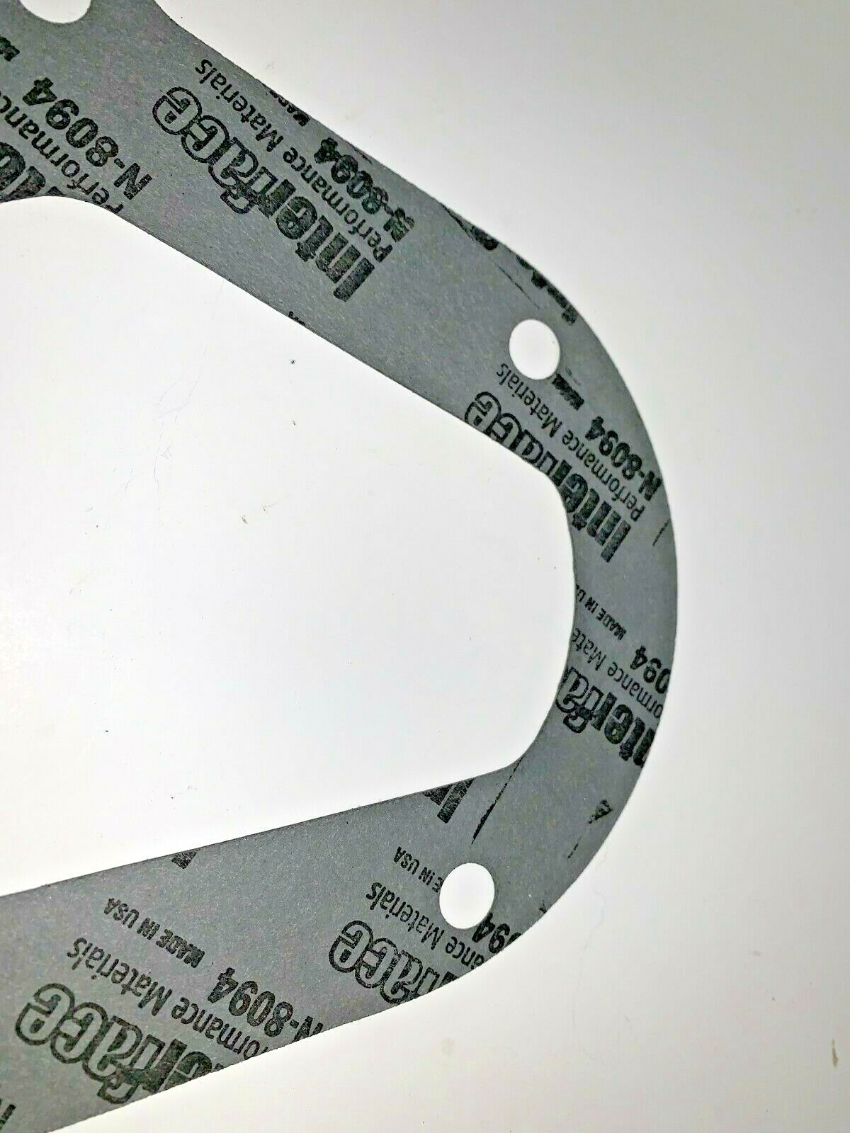 INTERFACE GASKETS, N-8094, 12″ X 9″ OD, 9-3/4″ X 6-1/4″ ID, 3/8″ BHD, LOT OF 7**