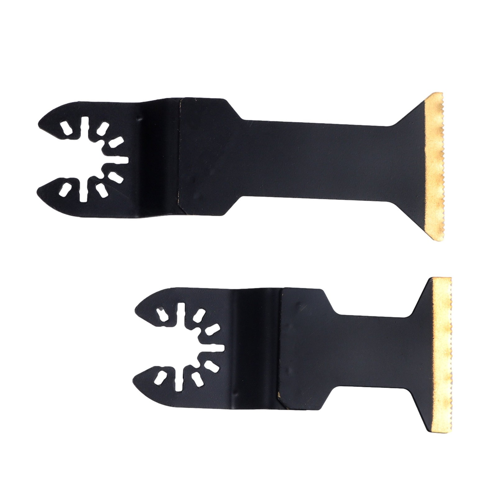 12 PCS Universal Titanium Oscillating Saw Blades Extended Titanium Plated Blades