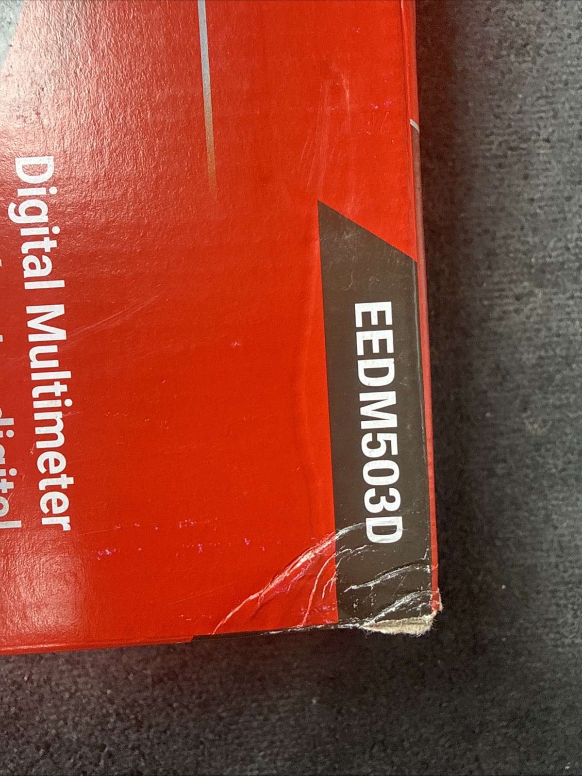 For Snap-on Tools EEDM503D Digital Multimeter CAT III 600V Manual Ranging Test