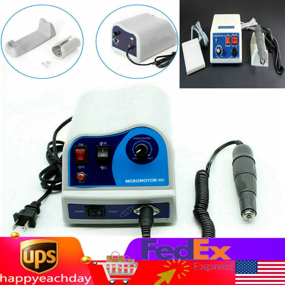New Dental Lab Electric Marathon Style Motor Micromotor Machine N3 RPM Handpiece