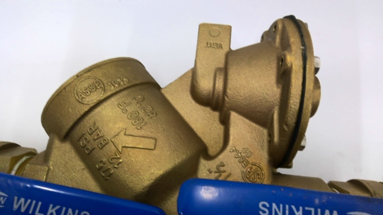 Zurn Wilkins 975XL Reduced Pressure Principle Assembly 1/4
