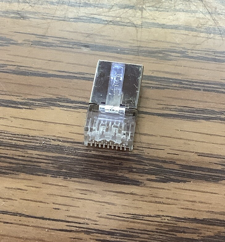 NOB Lot Of 57 Tyco CAT5E RJ45 Ground Type Connector