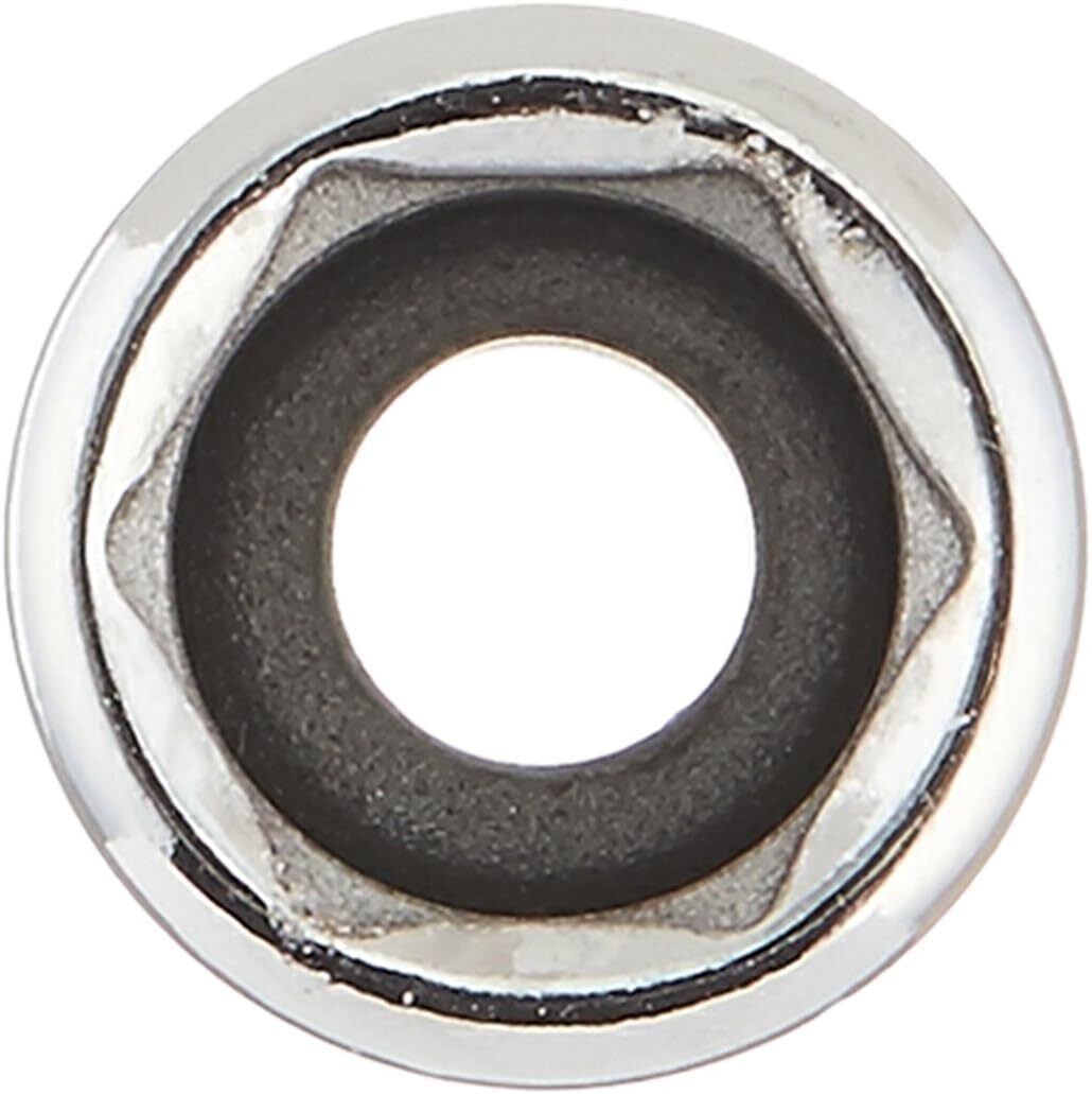 SK Tools 8 Mm 1/4″ Drive 6 Point Metric Deep Chrome Socket (41704)