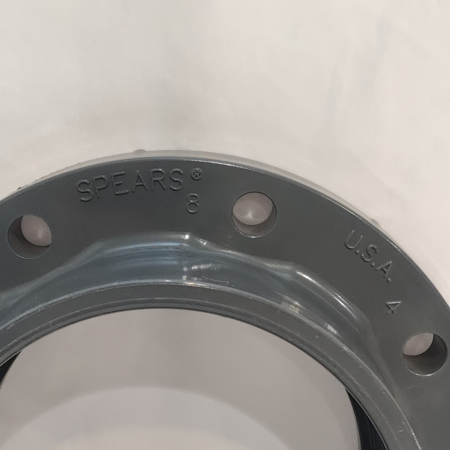 SPEARS NSF-61 8″ Flange, 8 Bolt, 150 PSI, PVCI, SCH 80