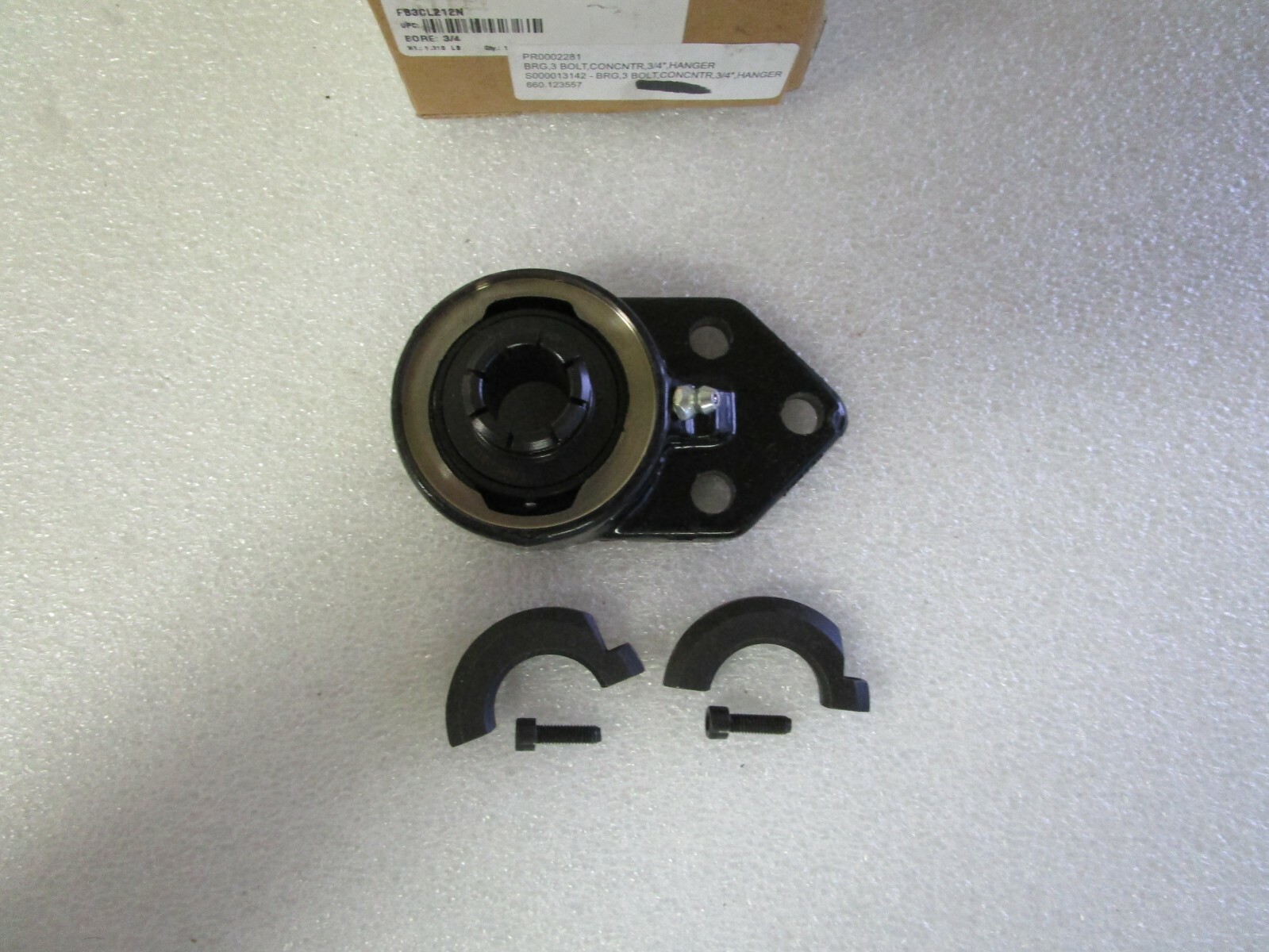 Rexnord 3/4″ Bore Link-Belt Flange Blocks Ball Bearings FB3CL212N 660.12357