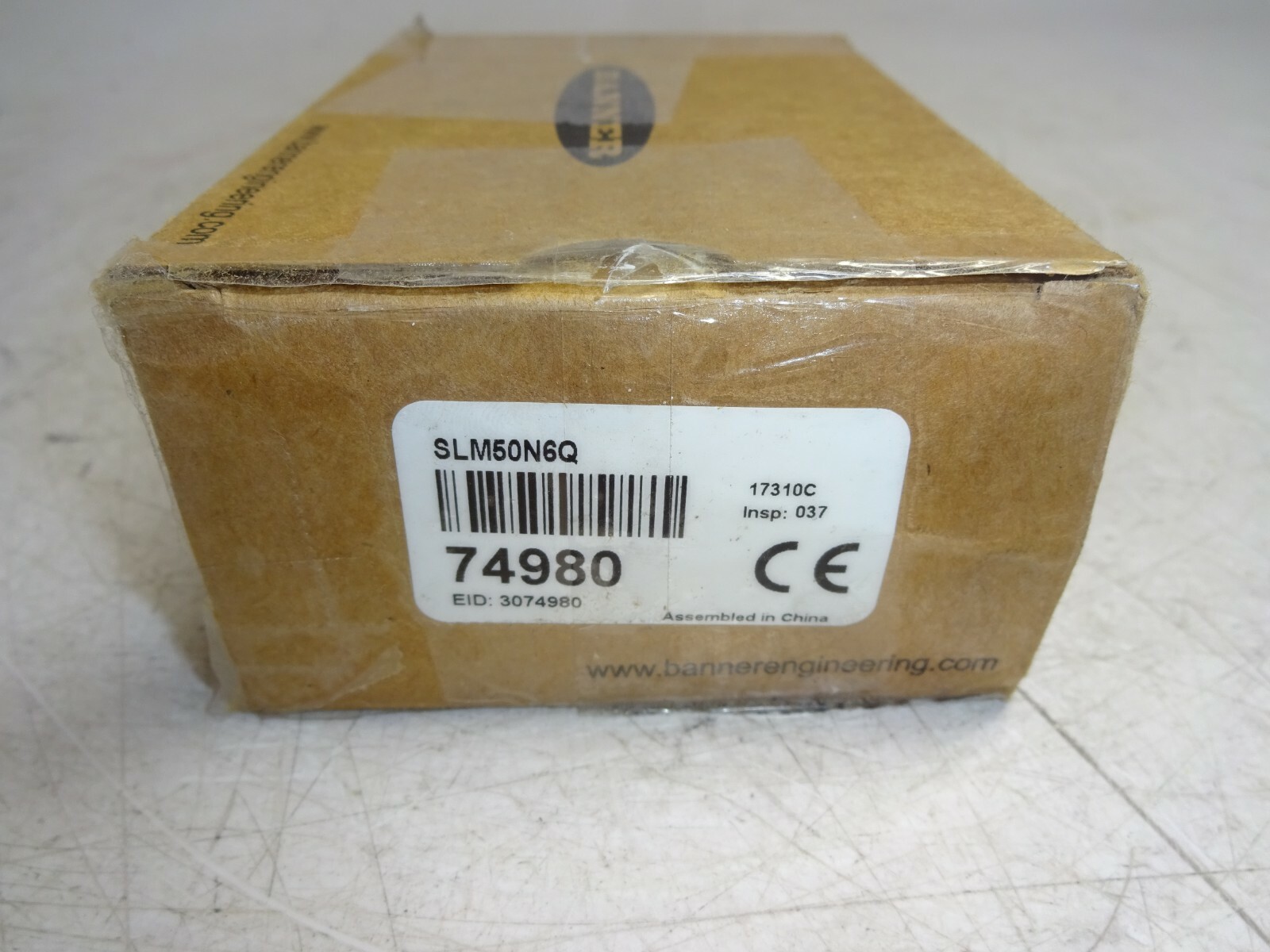 Banner Slm50n6q Slot Sensor 74980