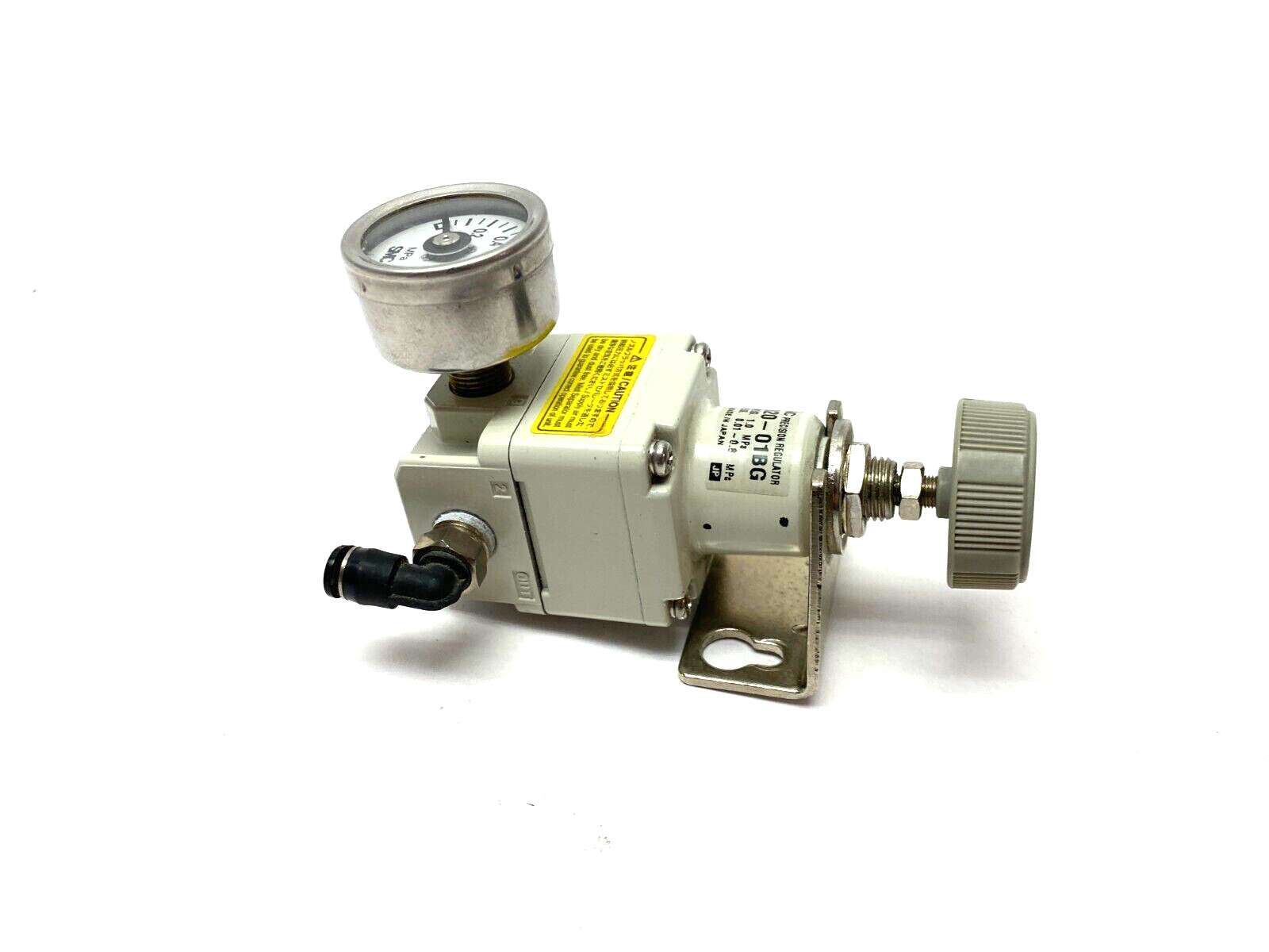SMC IR1020-01BG Precision Modular Regulator 0.01~0.8MPa 1/8″ NPT w/ Gauge