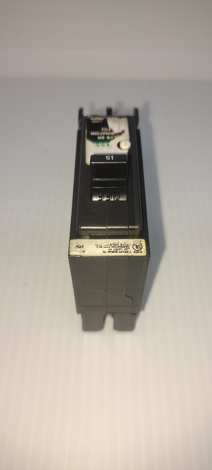 Eaton BRCAF115 15 Amp 1 Pole 120V Combination AFCI Circuit Breaker Flaw