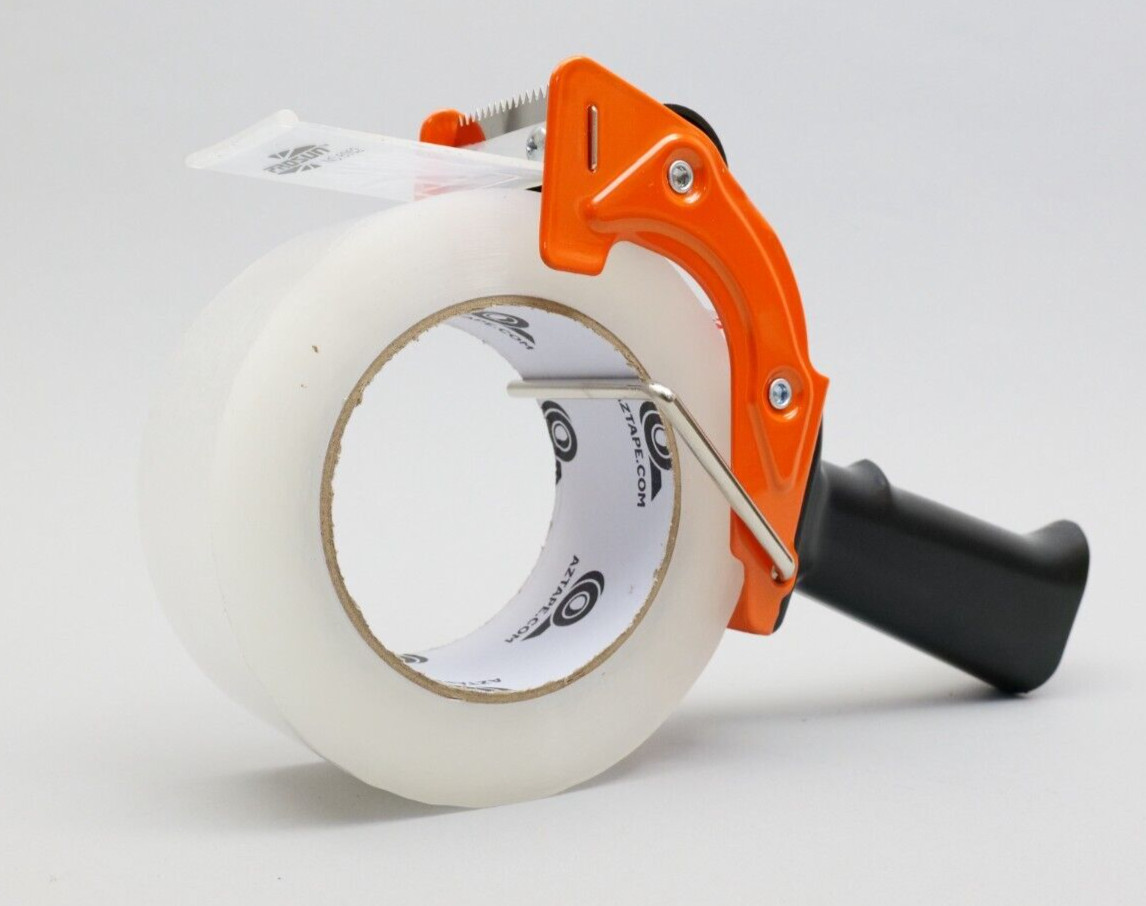 Heavy Duty TAPE GUN FOR 2″ Tape *Spring Loaded* Light Weight -ORANGE-