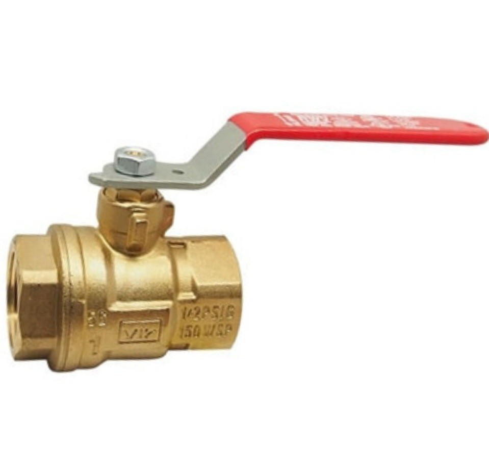 Red-White Valve Corp 150WSP 600WOG 1/2″ NPT FIG. 5044F Brass Ball Valve Lot Of 3