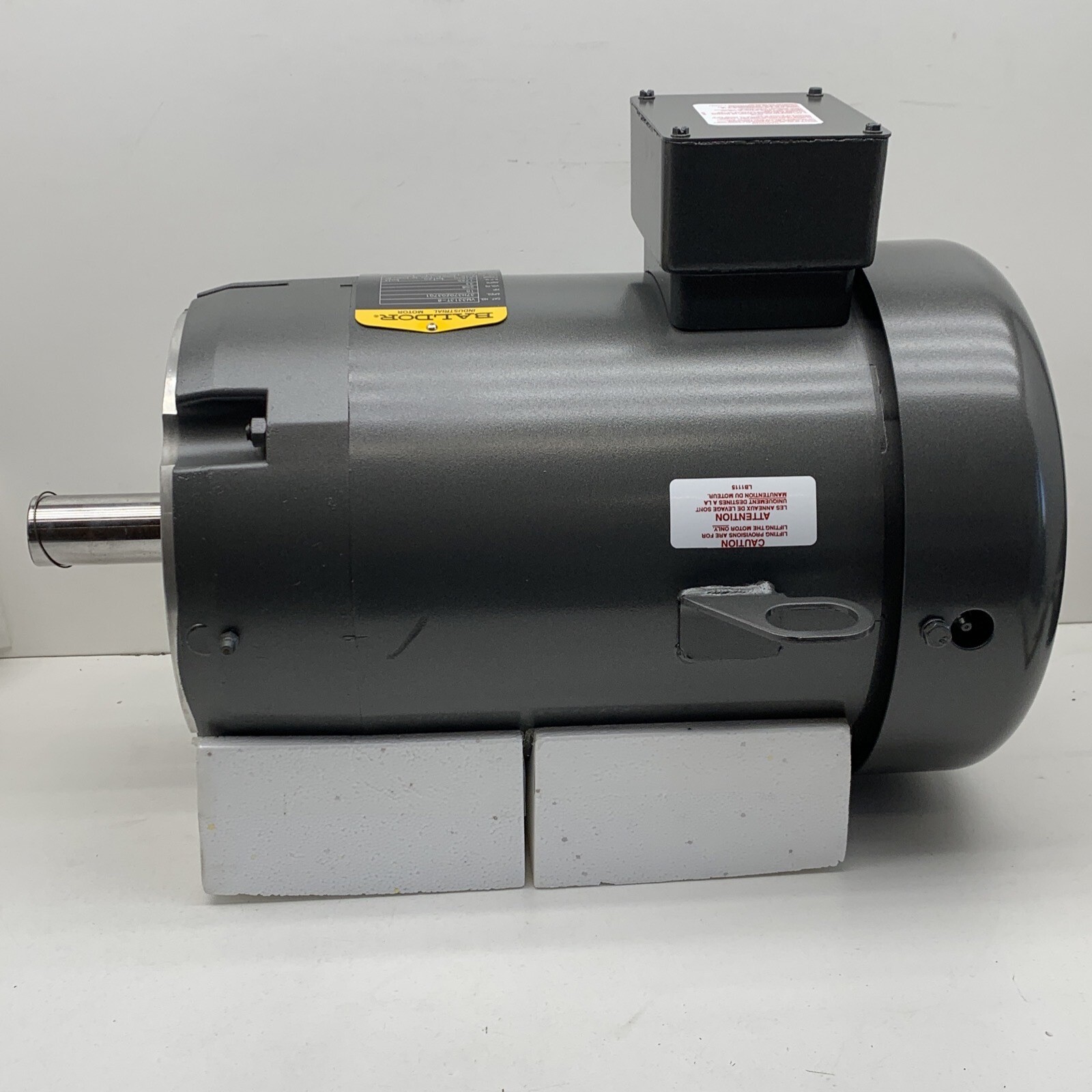 Baldor VM3313T-8 General Purpose Footless Motor 10HP 1725RPM 215TC, 208V ONLY