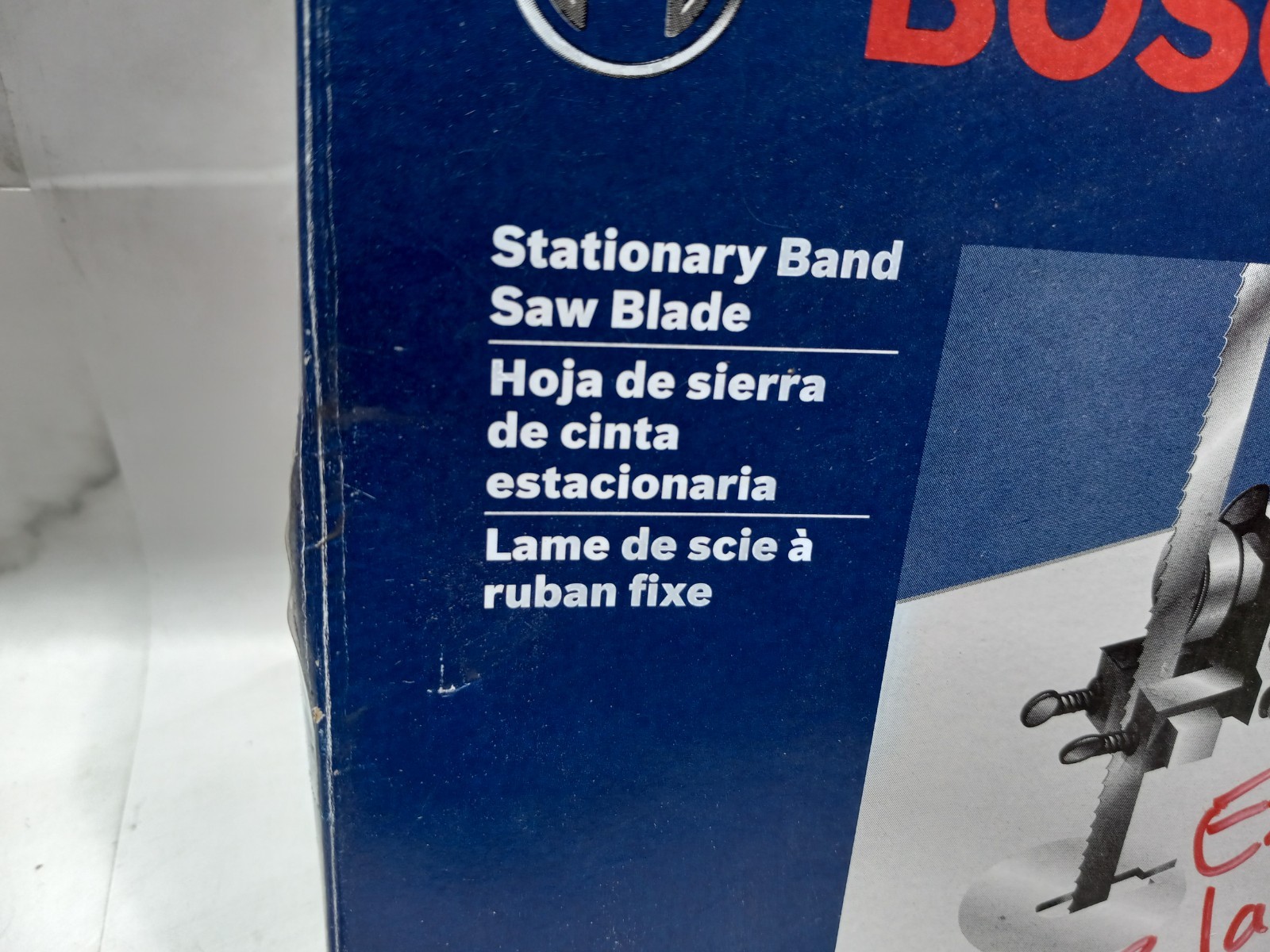 Bosch BS62-6WD Stationary Band Saw Blade 62″ 6 TPI 1/4″ By .012″ New in Box