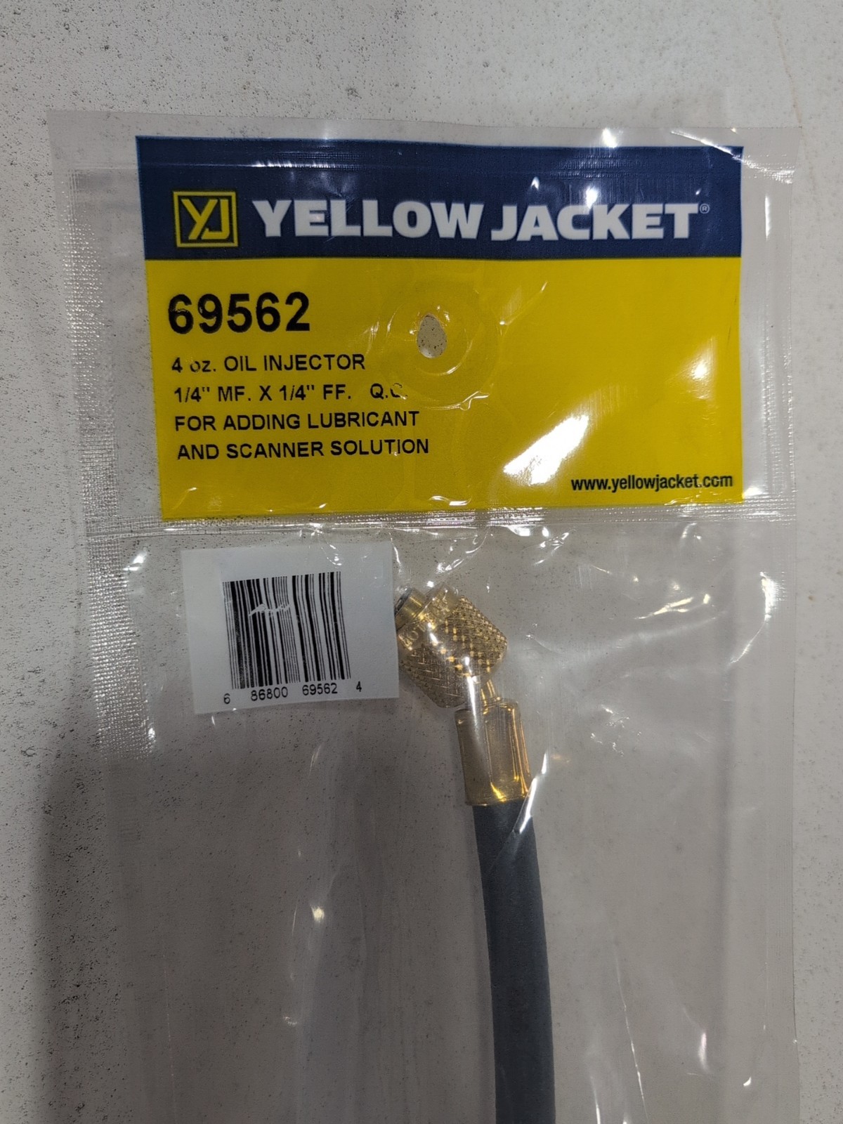 Yellow Jacket 69562 Refrigerant Oil Injector 4oz