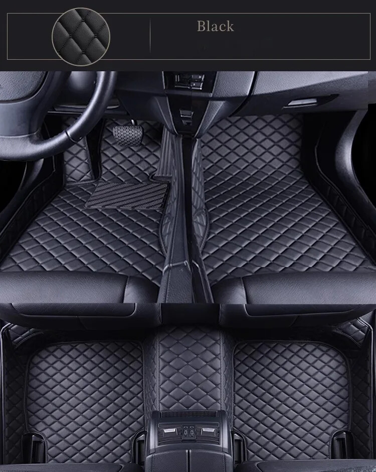 Custom 3D Car Floor Mats for Hyundai Santa Fe 5 Seat Azera Interior Auto Carpets