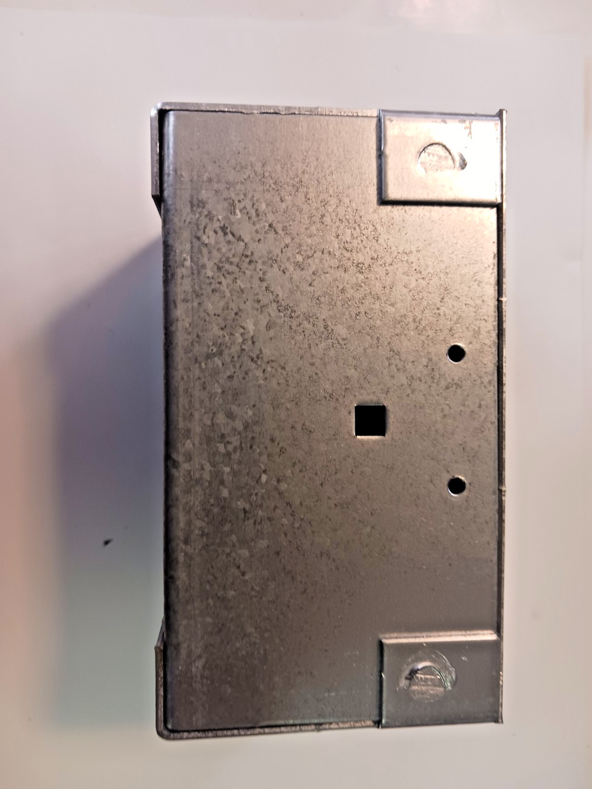 T & B 61-W 1-GANG STEEL FLOOR BOX FOR USE WITH WOOD FLOORS