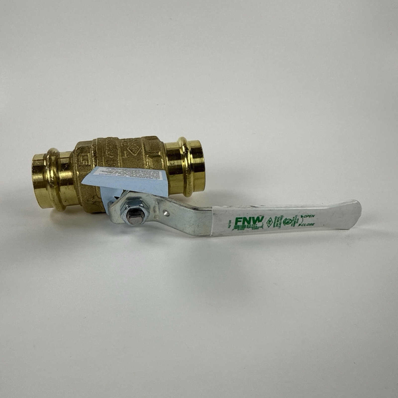 FNWX432G Full Port Forged Brass Ball Valve 1″ – LOT OF 2