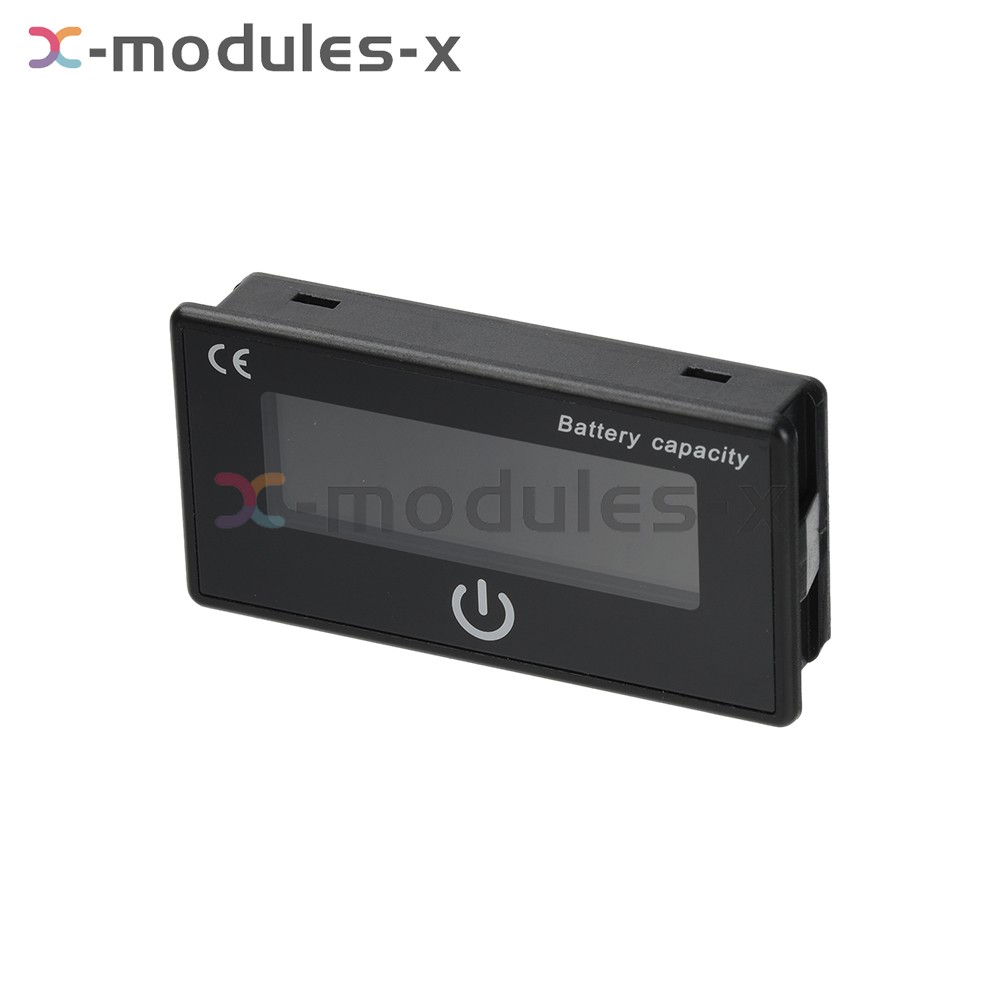 DC8-100V Battery Indicator Percentage Battery Voltage & Temperature Tester Meter