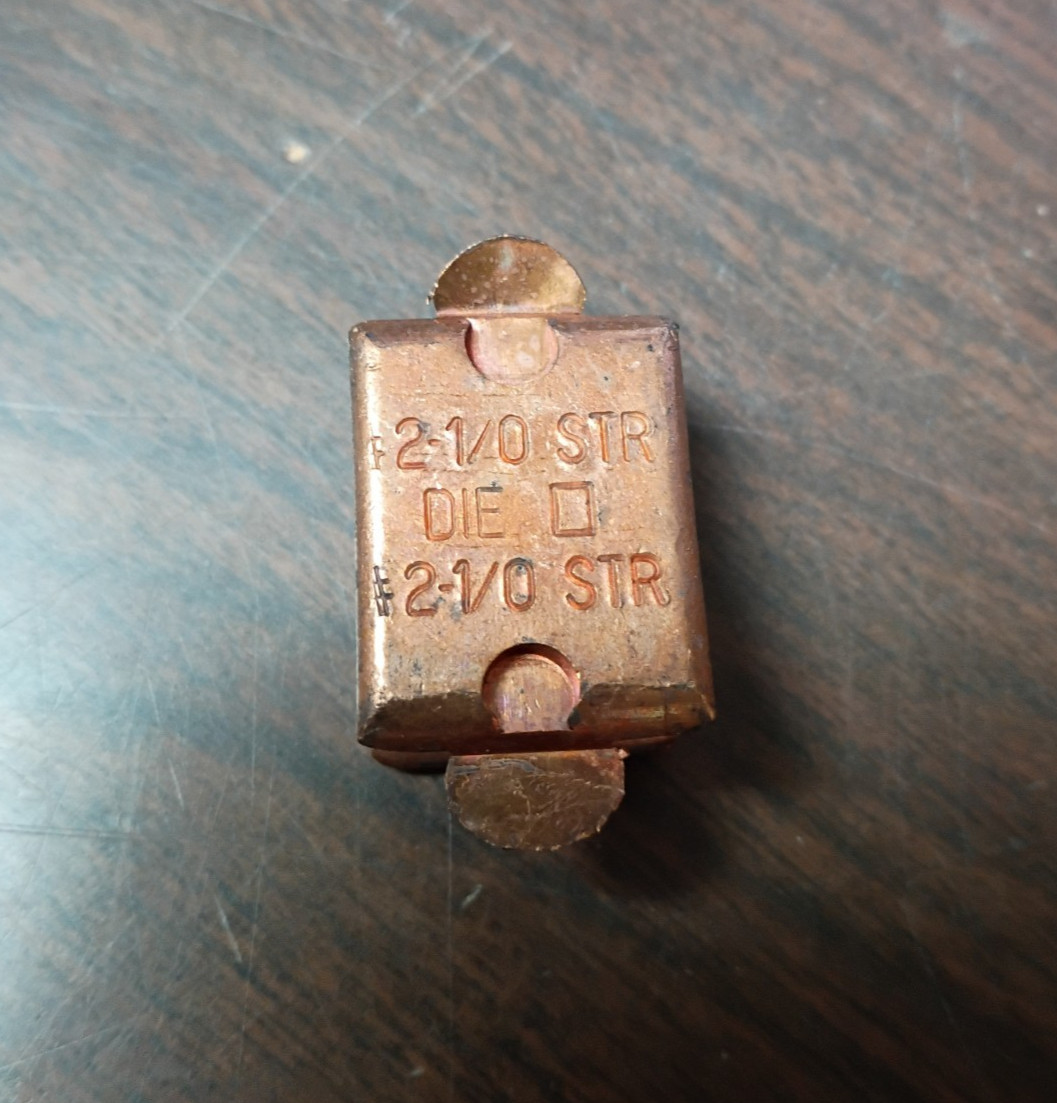 PENN-UNION CDT-303-8 COPPER COMPRESSION H-TAP TYPE DOUBLE TAP NEW BOX OF 50
