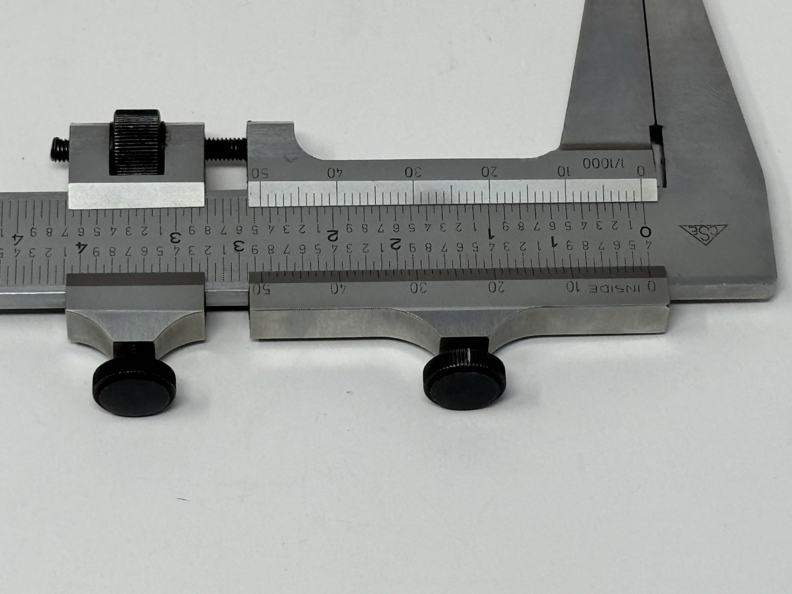 CSE 15″ Vernier Calipers Made in Germany in Wooden Box