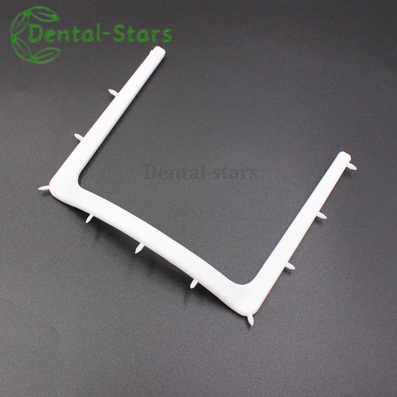 5/100Pcs Rubber Dam Frame Dental Autoclavable Dam Holder Instruments 130 x 100mm