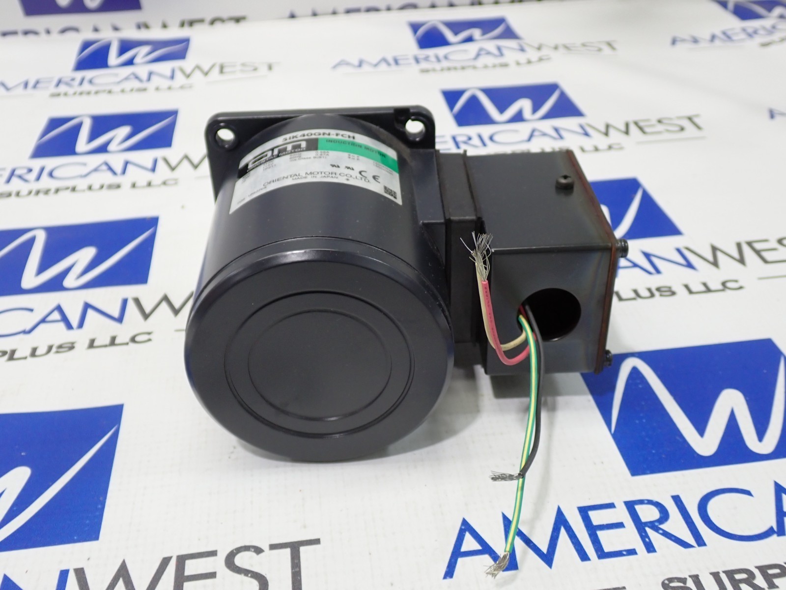 Oriental Motor 51K40GN-FCH Induction Motor 40W 115V NEW