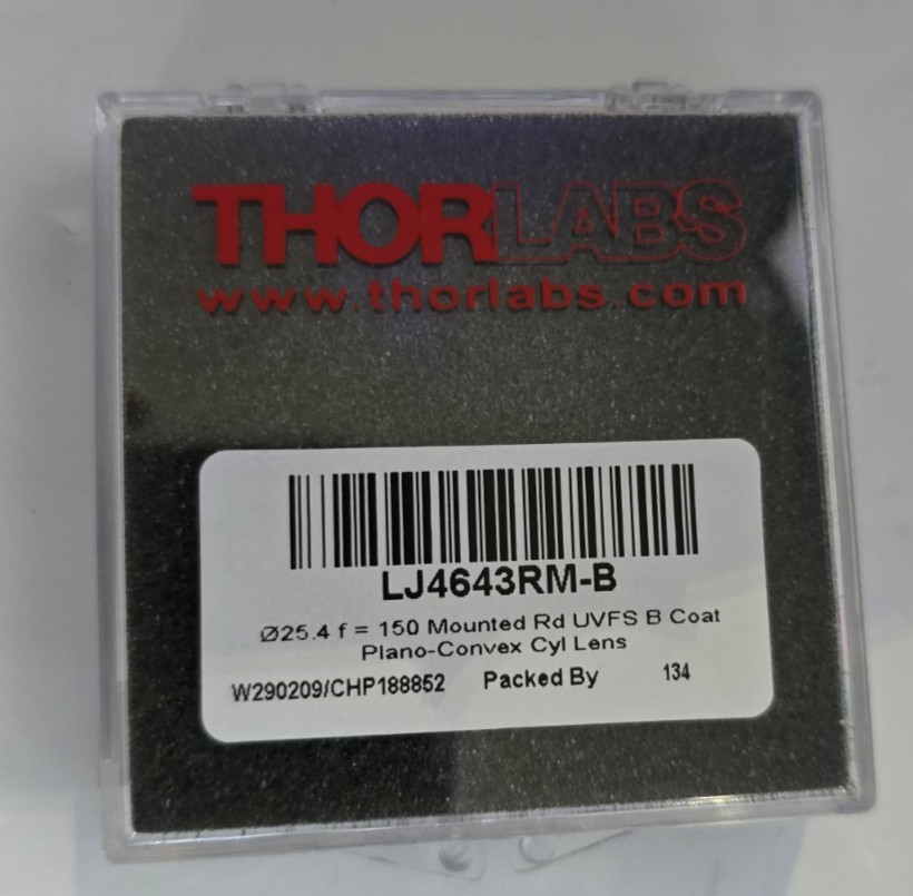 Thorlabs LK4643RM-B f= -50.0 mm, Ø1″, UVFS Mount Plano-Concave Round