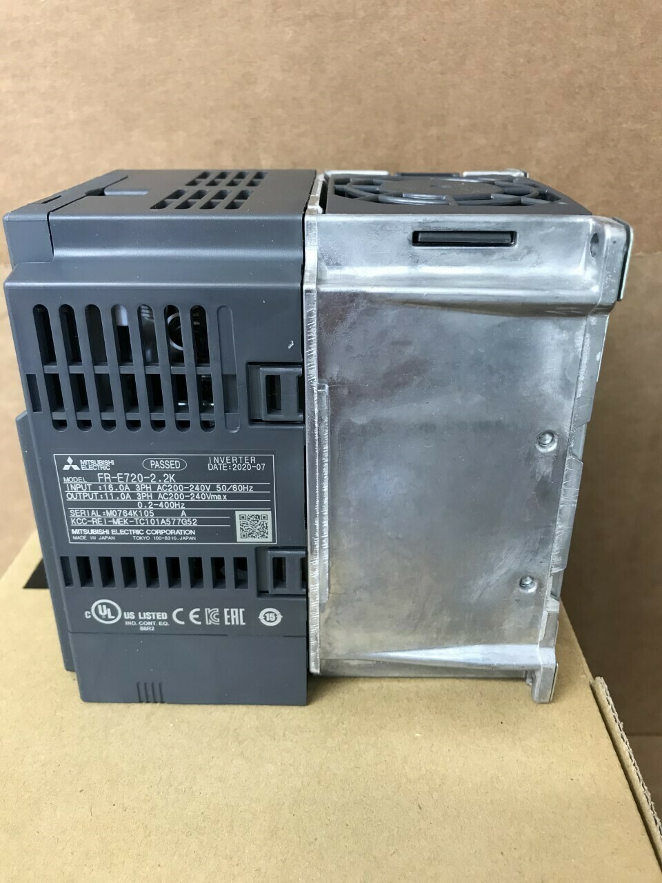 1PC New Mitsubishi FR-E720-2.2K Inverter In Box Sealed