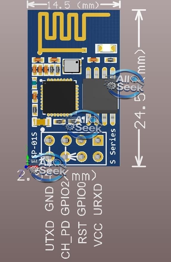 1PC ESP8266 ESP-01 WiFi Wireless Transceiver Module