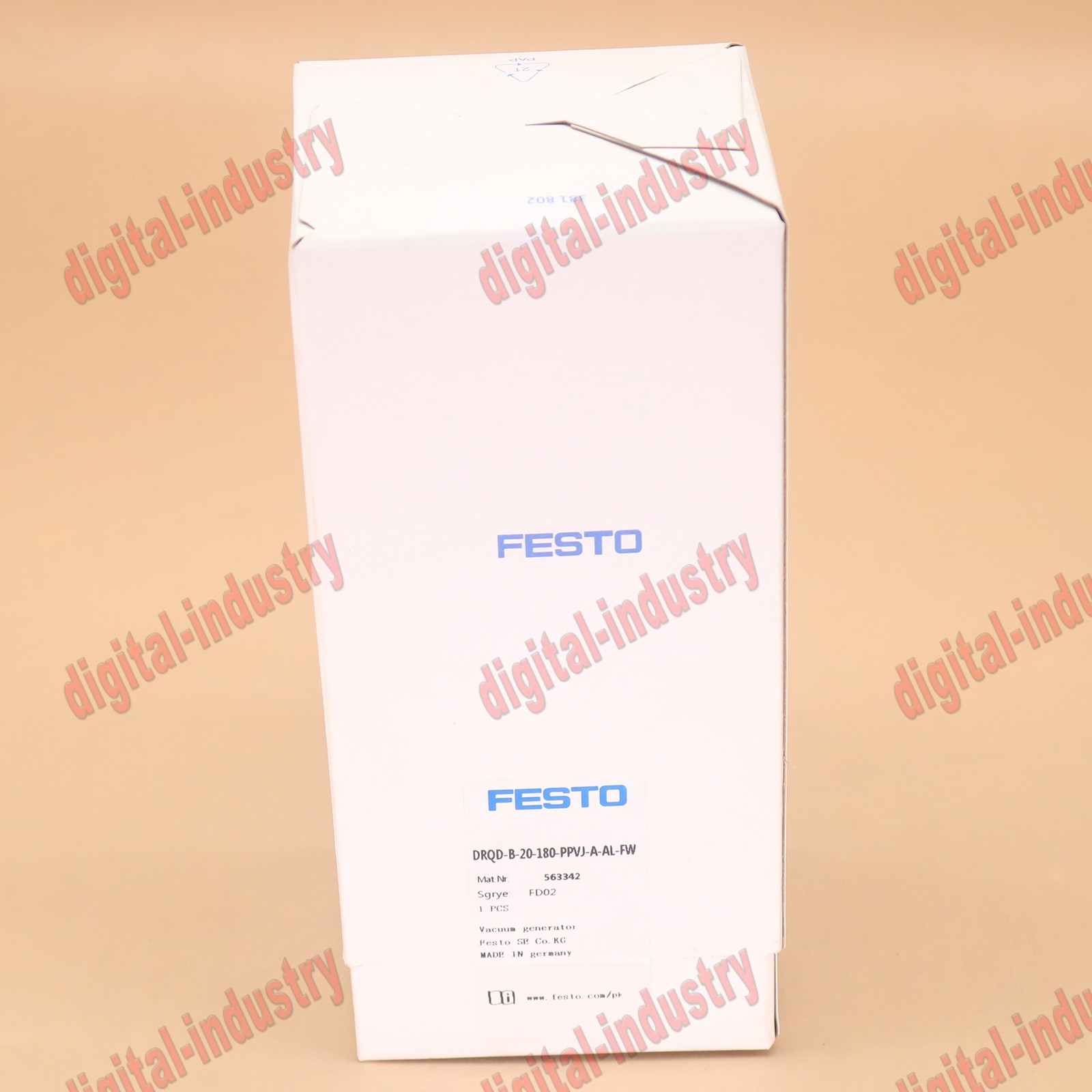 one NEW FESTO DRQD-B-20-180-PPVJ-A-AL-FW 563342 Rotating cylinder Free ship