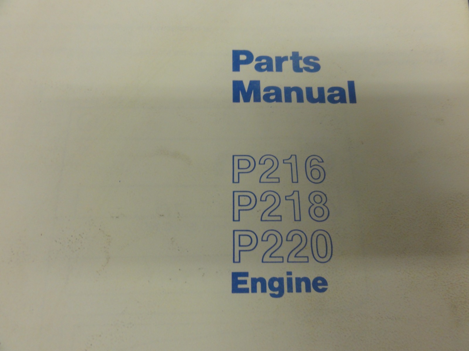 Onan P216 P218 P220 Engine Operators and Service Manual 965-0264 8-87