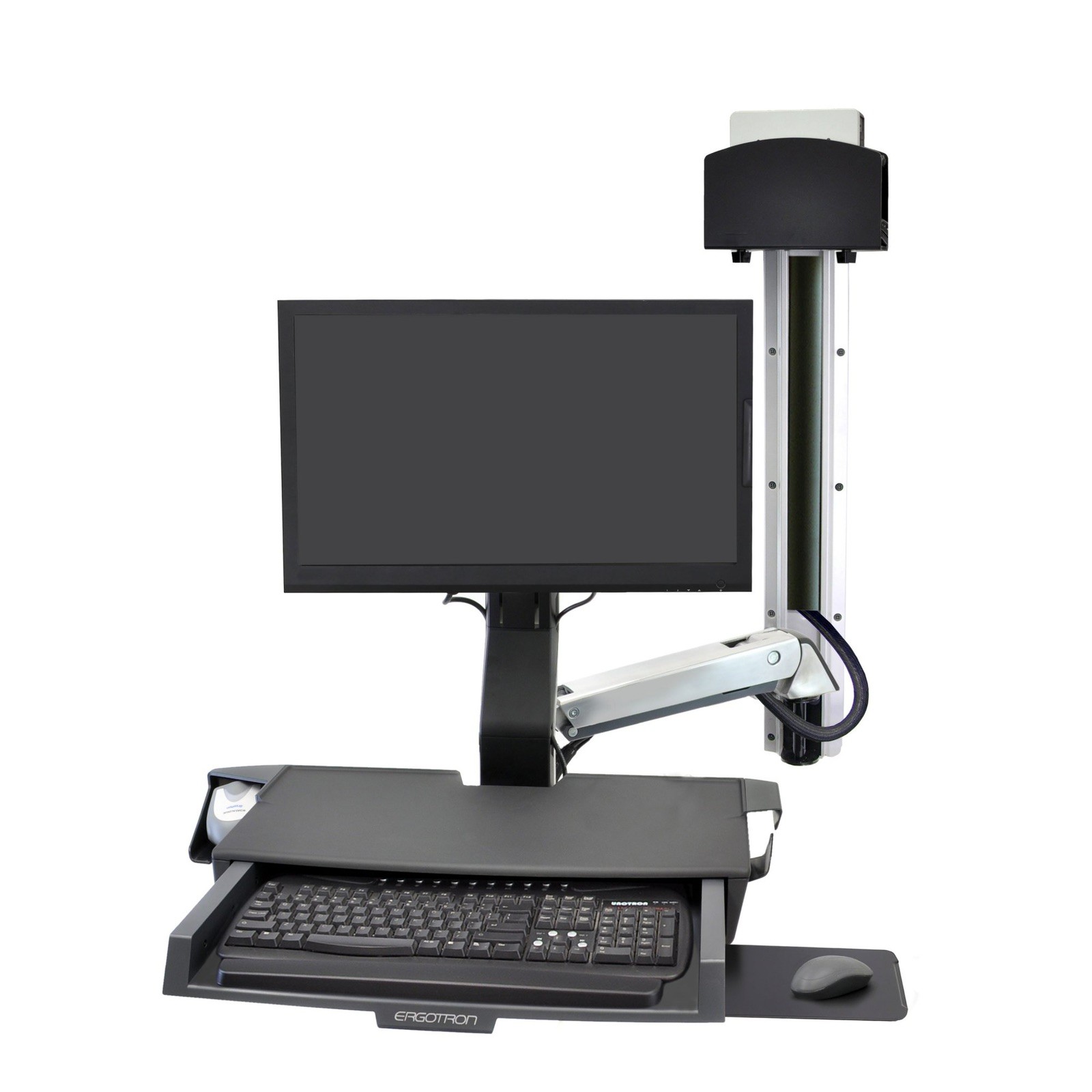 Ergotron 45-272-026 Sit-Stand Workstation (StyleView)