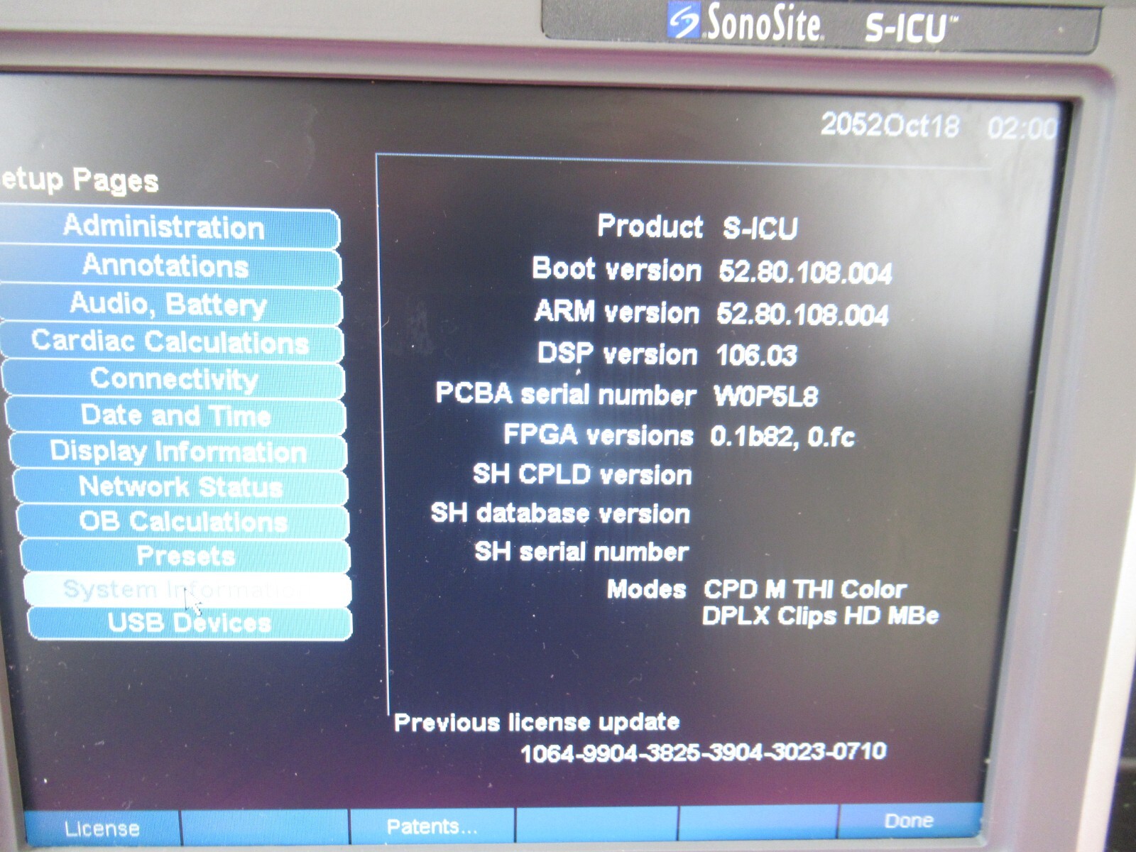 SONOSITE S-ICU PORTABLE ULTRASOUND CARDIAC IMAGING DOPPLER IMAGE PROBE SCANNER