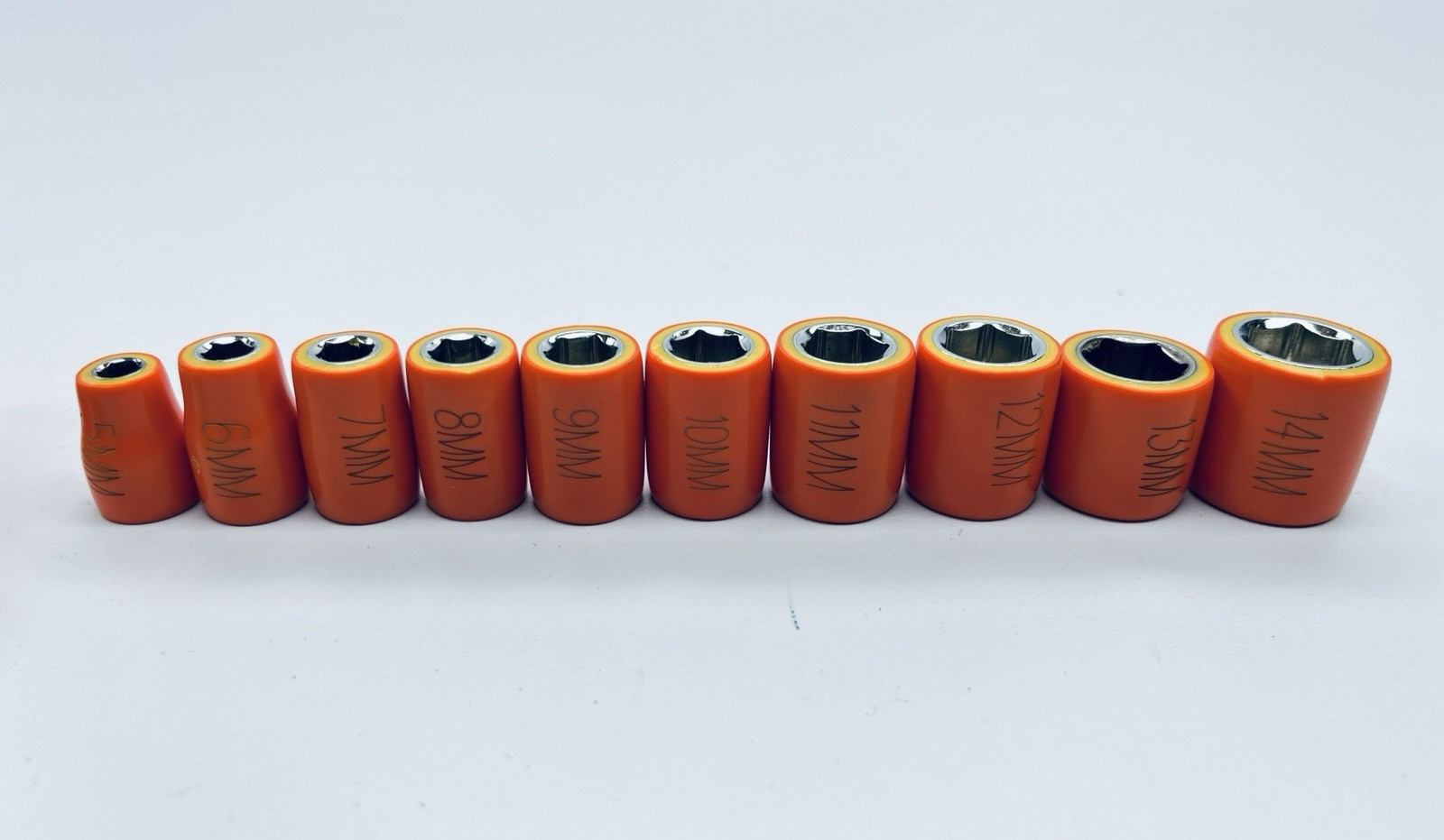 Cementex 13pc IR14-LC Insulated Ratchet Socket Set 1/4″ 5mm-14mm ISS14-13M-514