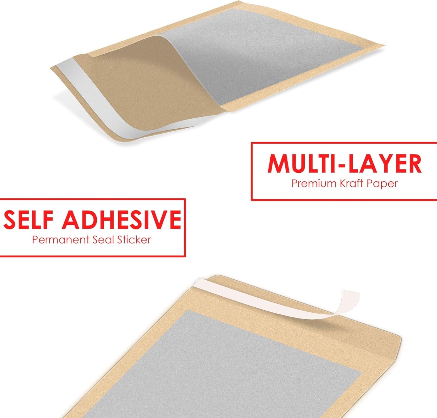 Please Do Not Bend Hard Card Board Backed Envelopes Brown Manilla C6 C5 A5 A4 A3