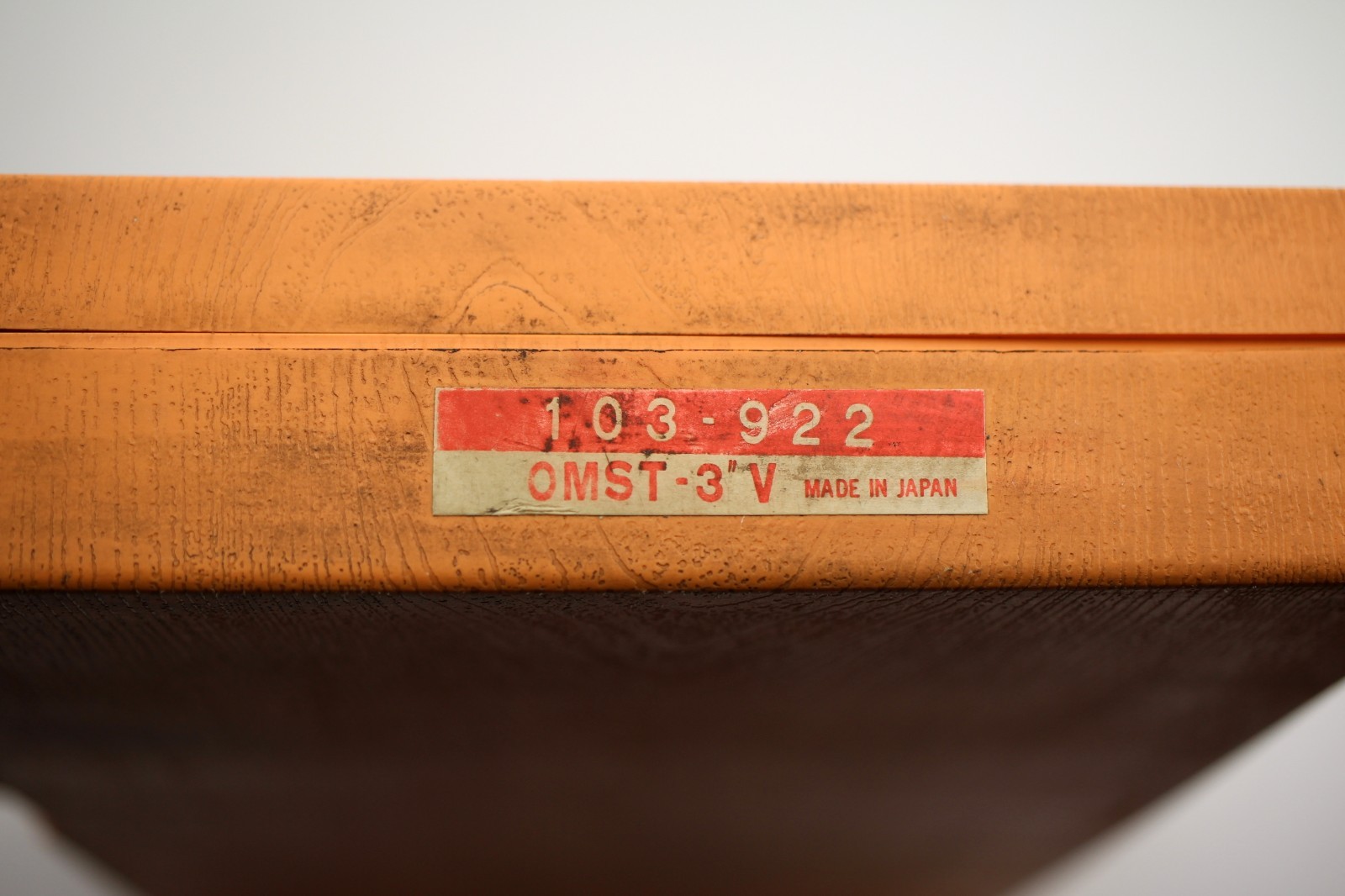 Mitutoyo 103-922 Outside Micrometer Set Standards 0-3″ Range Case Manual, Japan