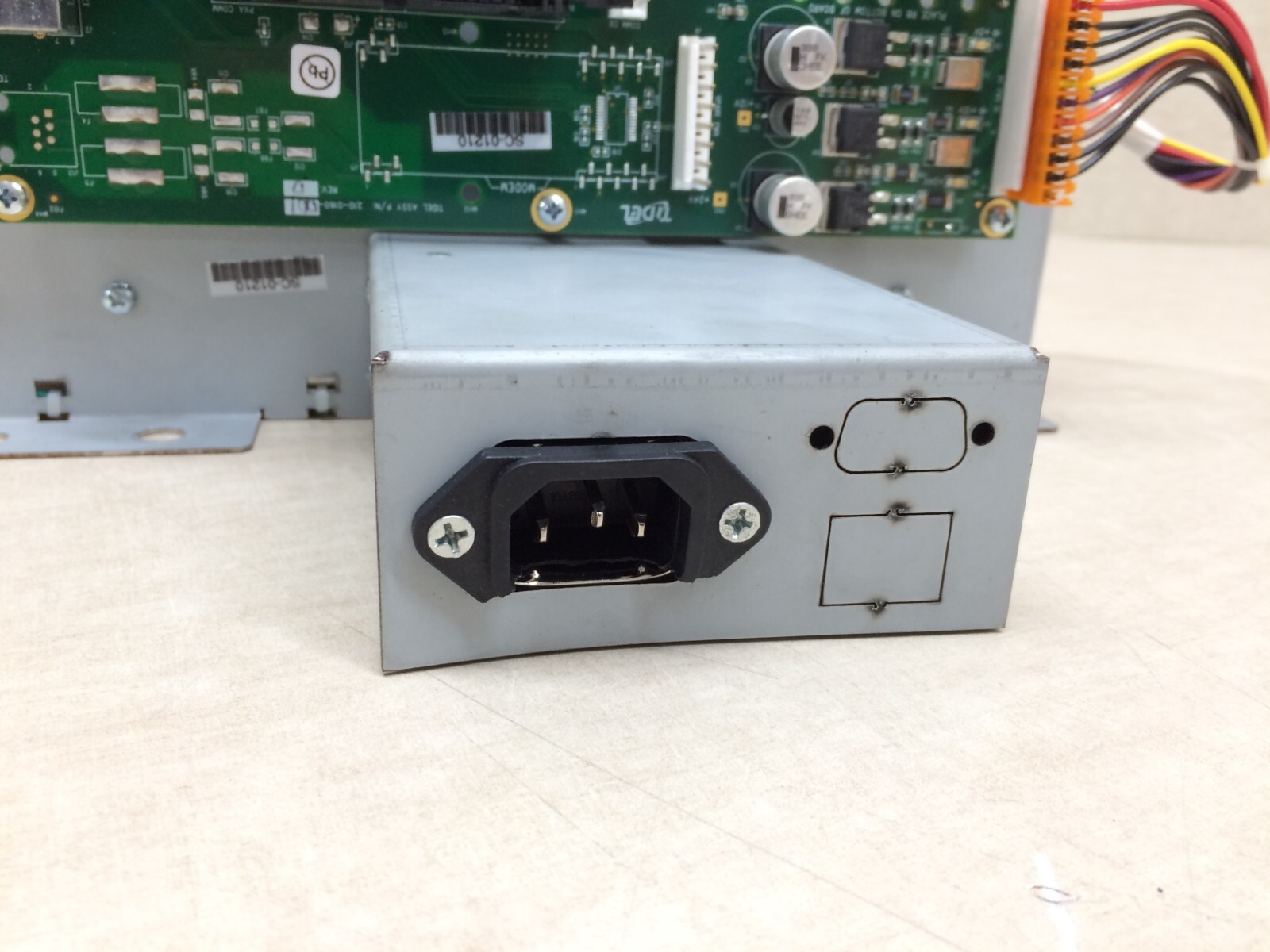 Tidel TACC Parts 210-0160-001 Assembly Board Corcom 6EEA1 Power Line ASTEC