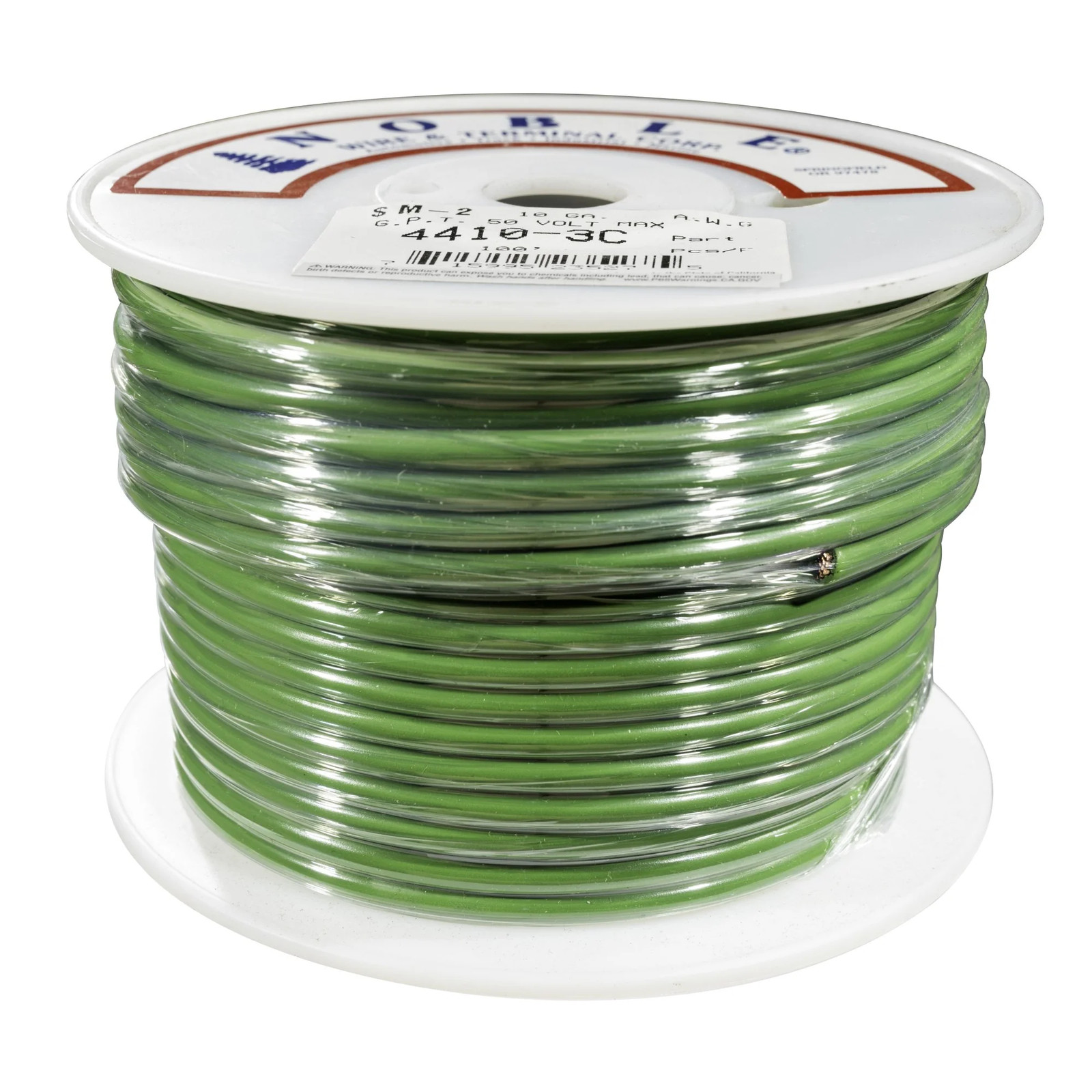 Noble 10 Gauge Primary Automotive Wire – GPT Stranded Copper, 10 AWG Made in USA