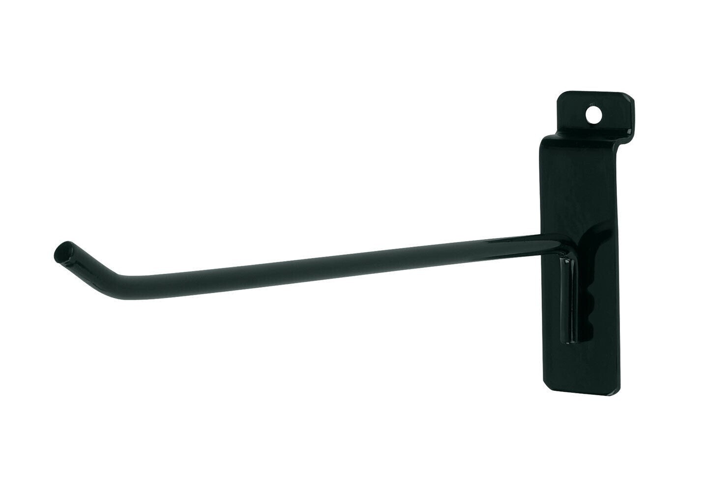 20 Slatwall Hooks – 12″ inch black