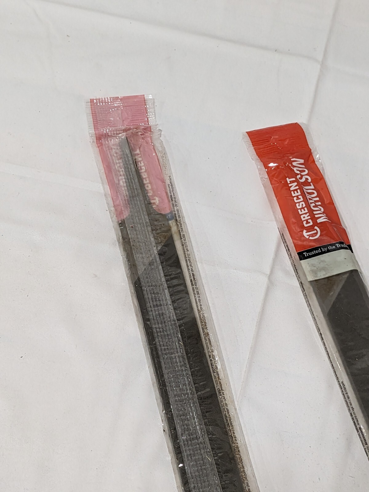 Crescent 12″ Flat Fine Cut Long Angle Lathe Hand File Qty 2 07851N