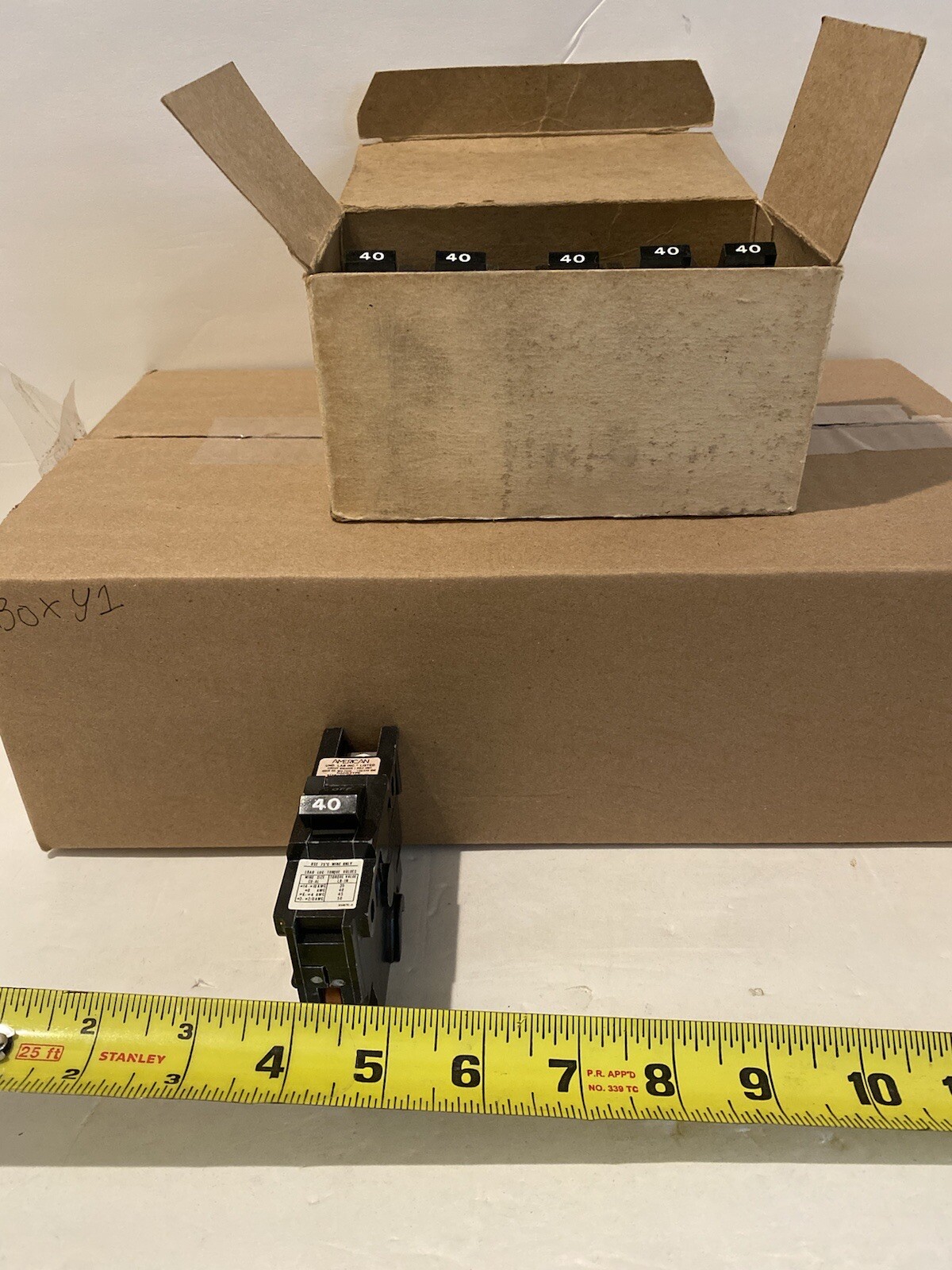 American Circuit Breakers single pole 40 amp. Stab Lok