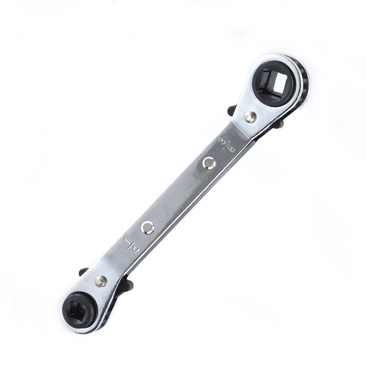 3/8” to 1/4”, 5/16” x 1/4” Refrigeration Hvac Service Wrench Set+Hex Bit Kit