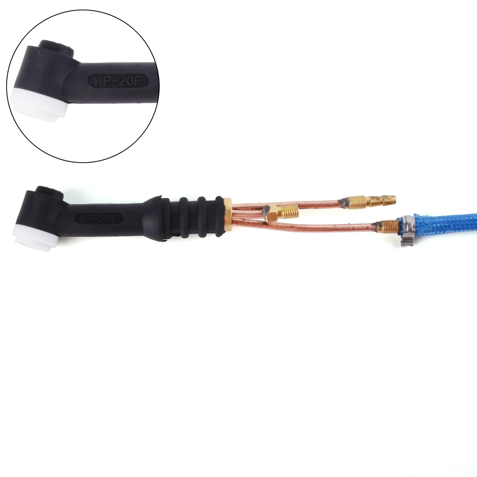 3.8m(12.5ft)/7.6m(25ft) TIG Torch Water-Cooled Hose for WP 20 w/ 5/8″-18L.H