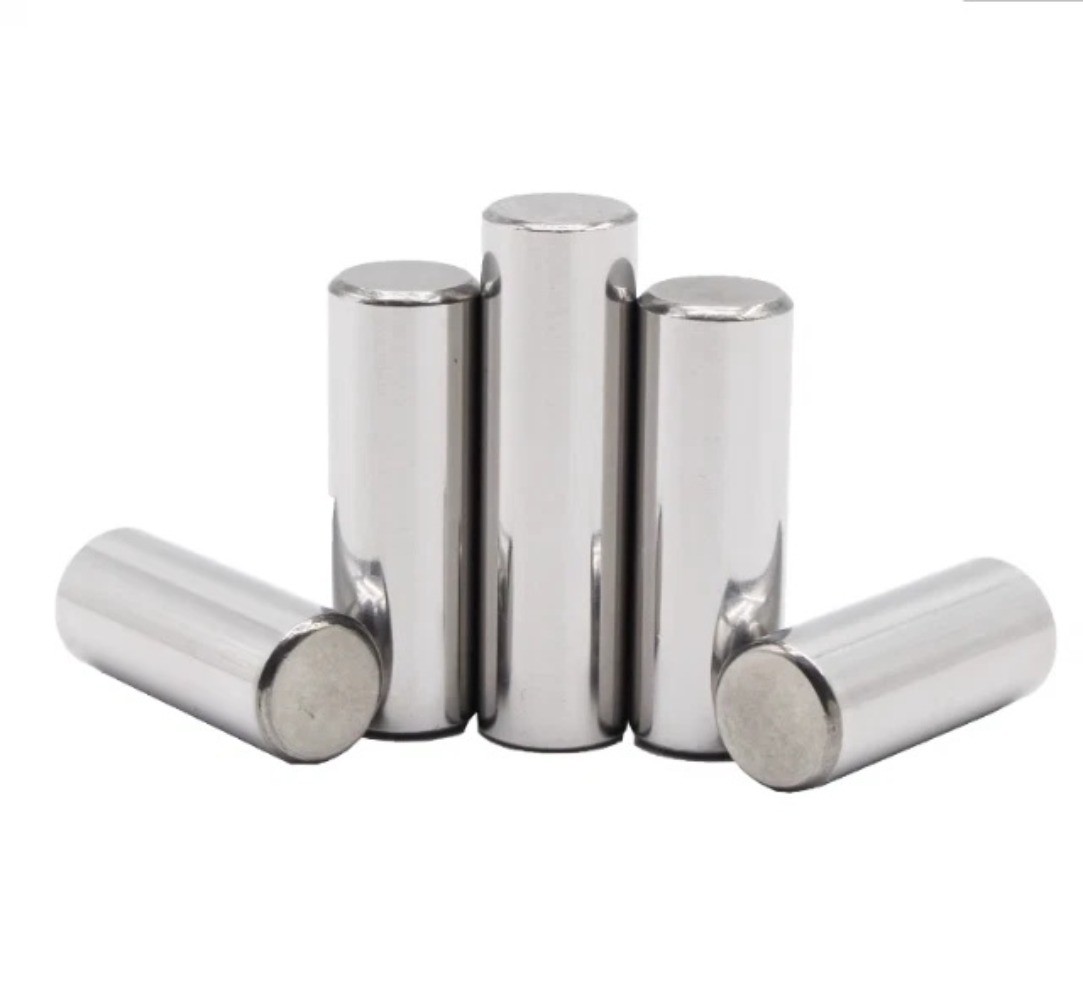 φ5.5 5.5mm Diameter Bearing Steel Pin Cylindrical Solid Dowel Pins 5.5mm-60mm L