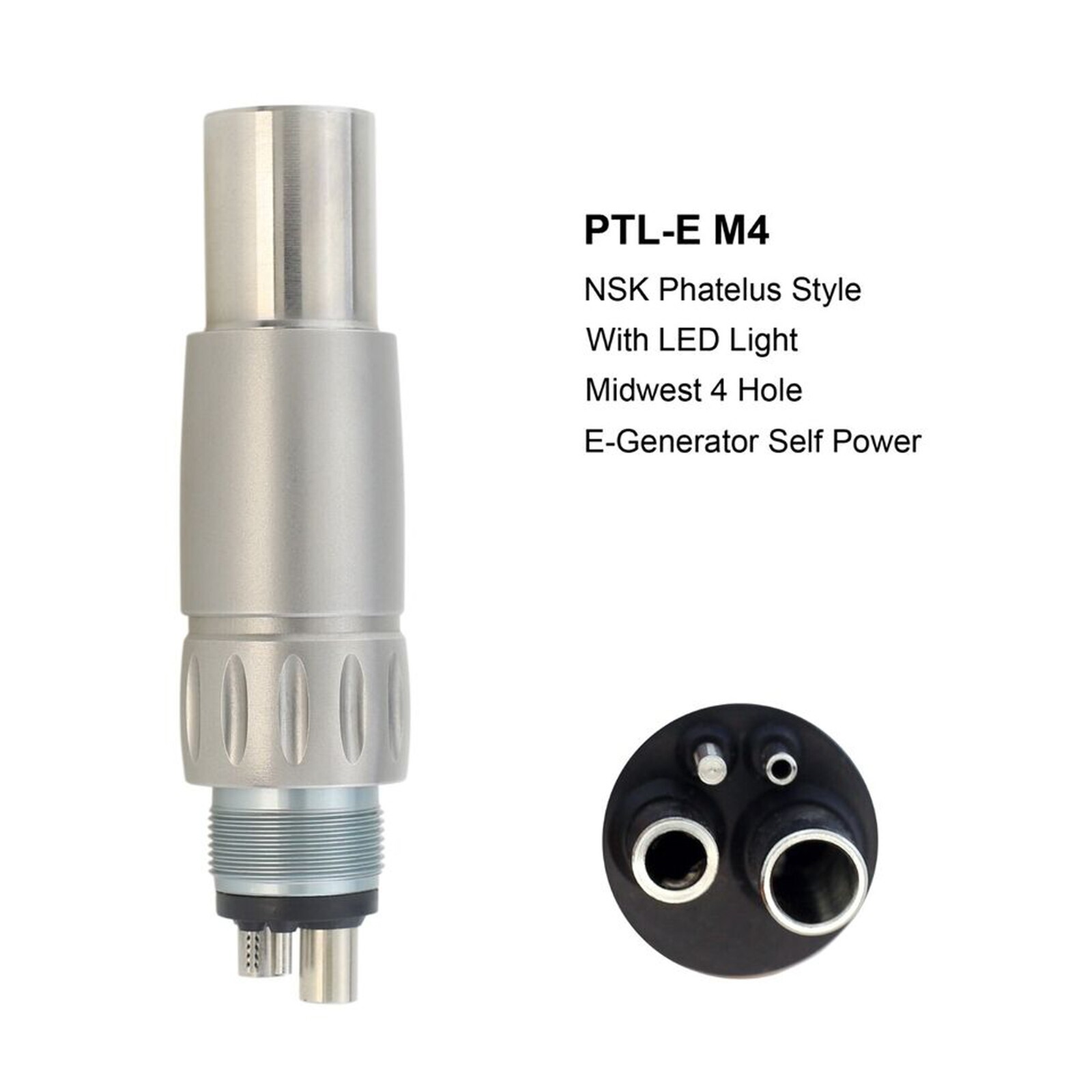 BEING Dental 45 Degree Surgical Handpiece Fiber Optic KaVo NSK Coupler 4 Hole